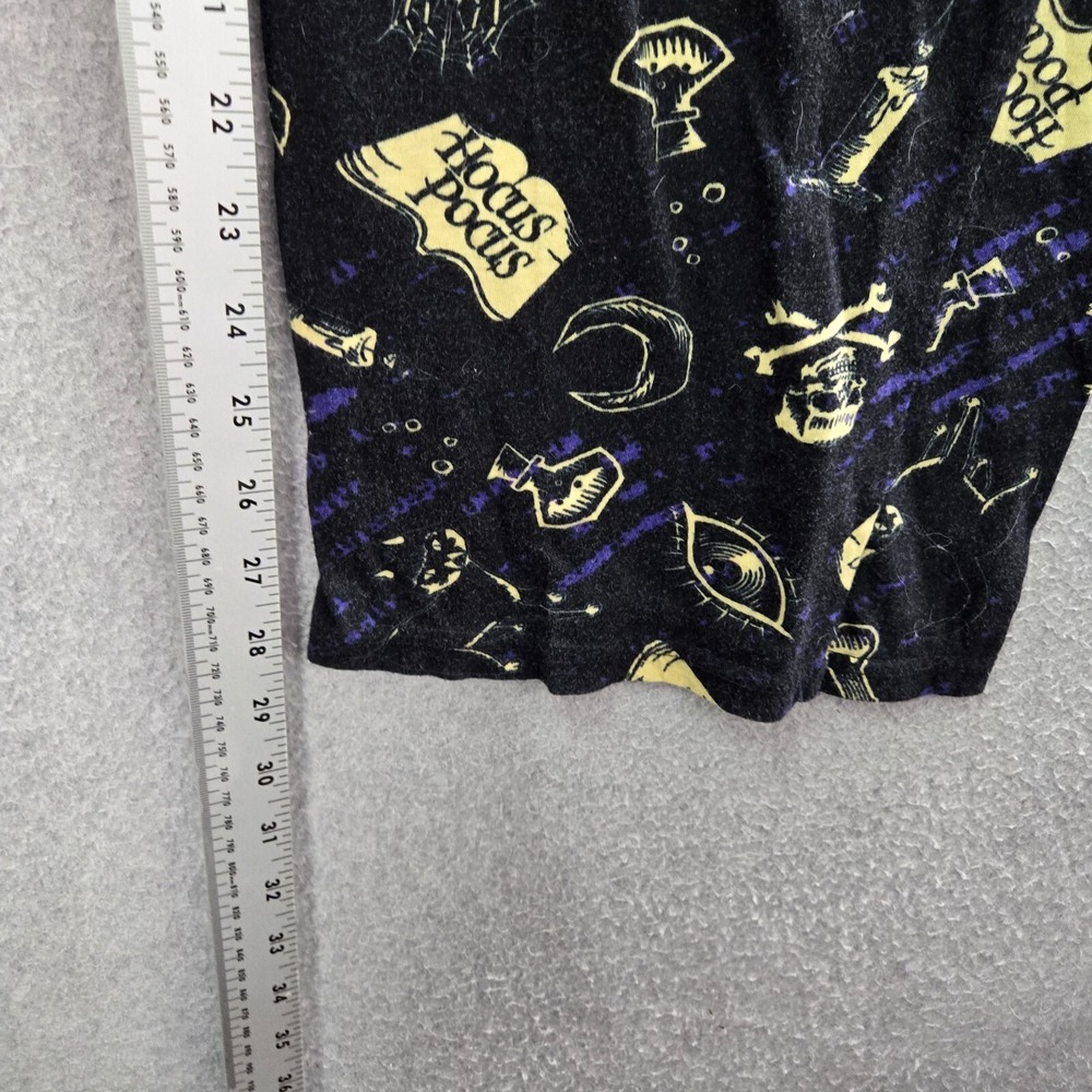 Disney Hocus Pocus Men Sleepwear Large Black Pajama Pants Allover Print Spooky - Picture 4 of 8
